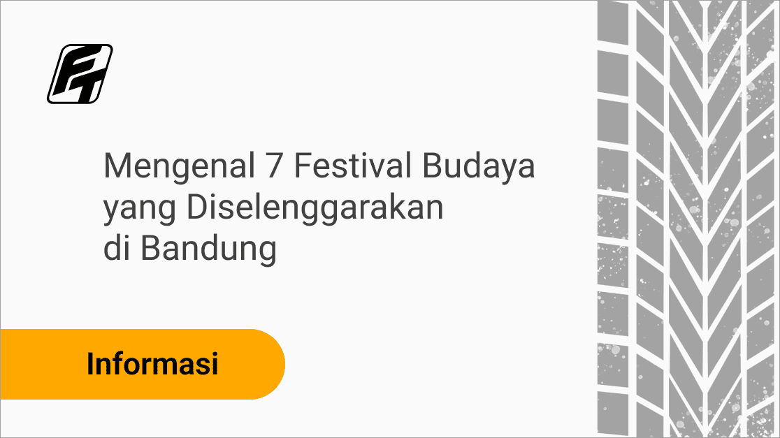 Mengenal 7 Festival Budaya yang Diselenggarakan di Bandung
