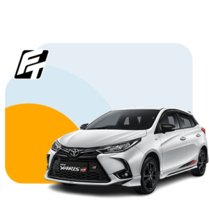 Sewa Yaris Bandung lepas kunci dan dengan supir harga murah unit bersih terawat